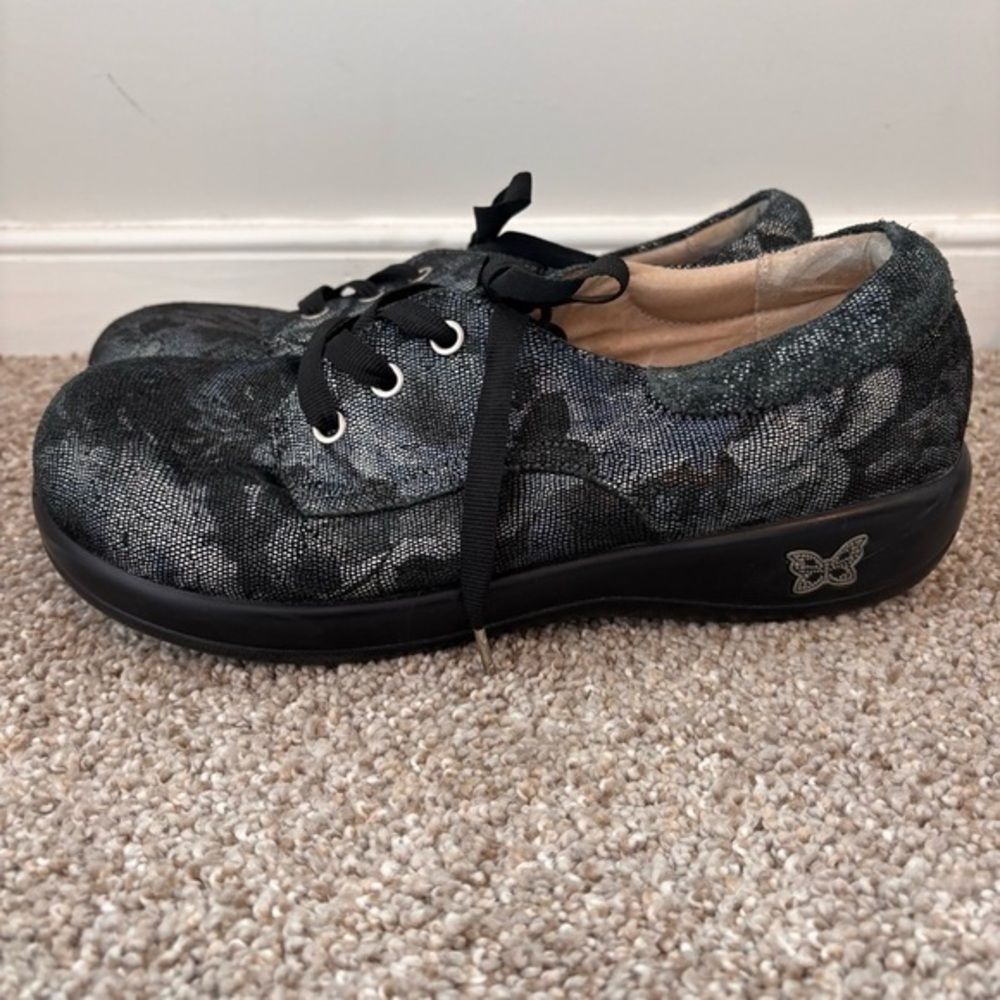 Alegria Kimi PRO Stone Roses Lace-Up Shoes Size 39 US 9